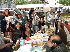 NIMES 2008 29 la bonne bouffe chez Carmen et Claude